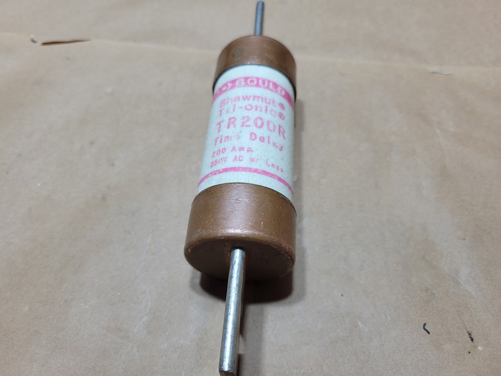 GOULD SHAWMUT TR200R 200A 250V Class RK5 Tri-Onic Time-Delay Fuse
