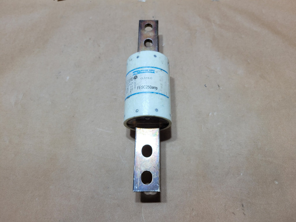 FERRAZ SHAWMUT FESC250 250A 600VAC 460VDC Class C HRC-II Fuse
