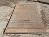 1/2" x 4' x 8' Steel Plate Diamond Floor Material