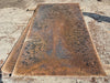 1/2" x 4' x 8' Steel Plate Diamond Floor Material