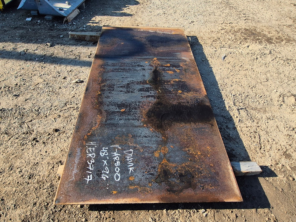 1" x 4' x 8' Steel Plate AR500
