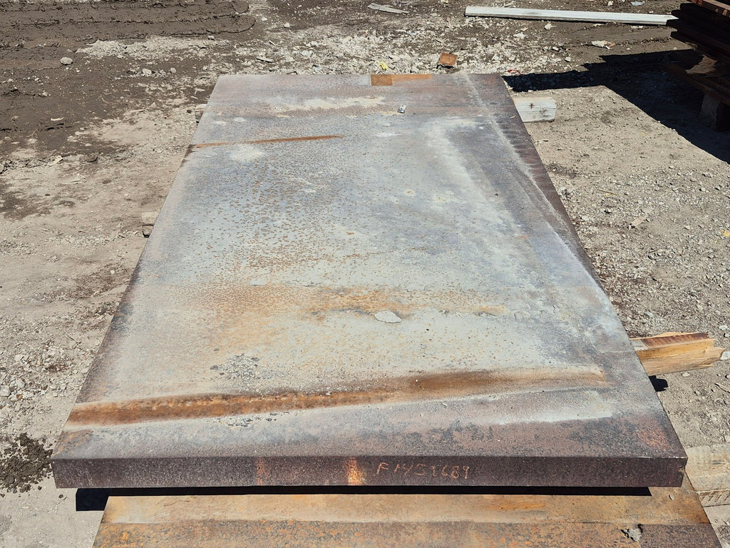 3" x 4' x 8' Steel Plate
