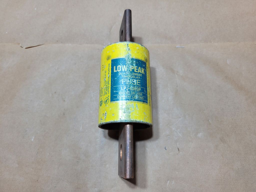 BUSSMANN 600A 600VAC Class J Time-Delay Fuse Low-Peak LPJ-600SP
