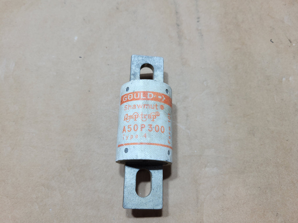 GOULD SHAWMUT A50P300 300A 500VAC Amp-Trap Type 4 Semiconductor Fuse