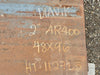 2" x 4' x 8' Steel Plate AR400