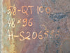 5/8" x 4' x 8' Steel Plate QT100