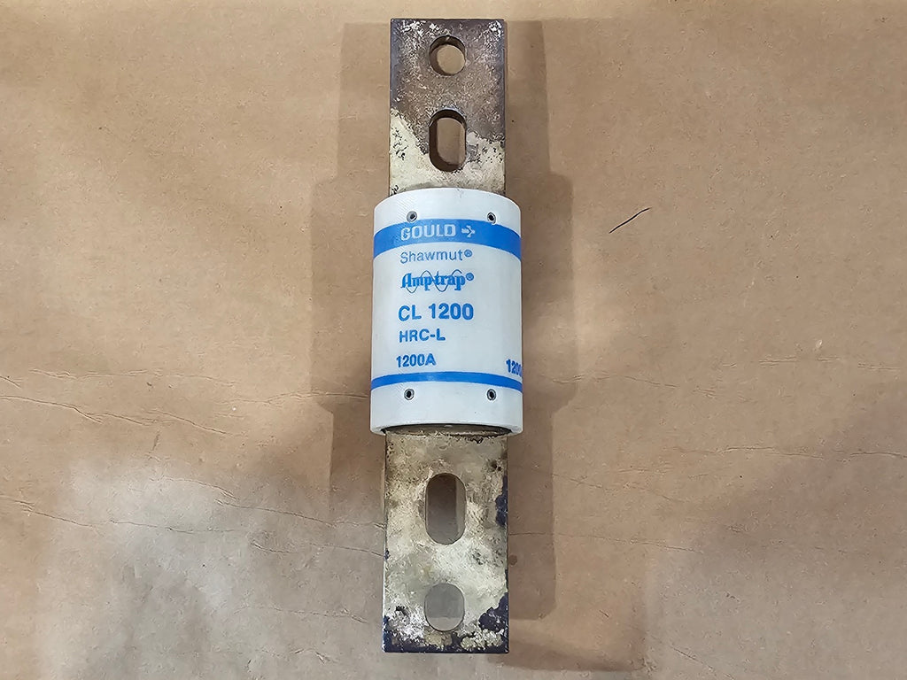 GOULD SHAWMUT CL 1200 Amp-Trap 1200A 600V 200kA Class L HRC-L Fuse