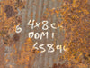 3/16" x 4' x 8' Steel Plate Diamond Floor Material