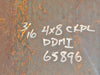 3/16" x 4' x 8' Steel Plate Diamond Floor Material