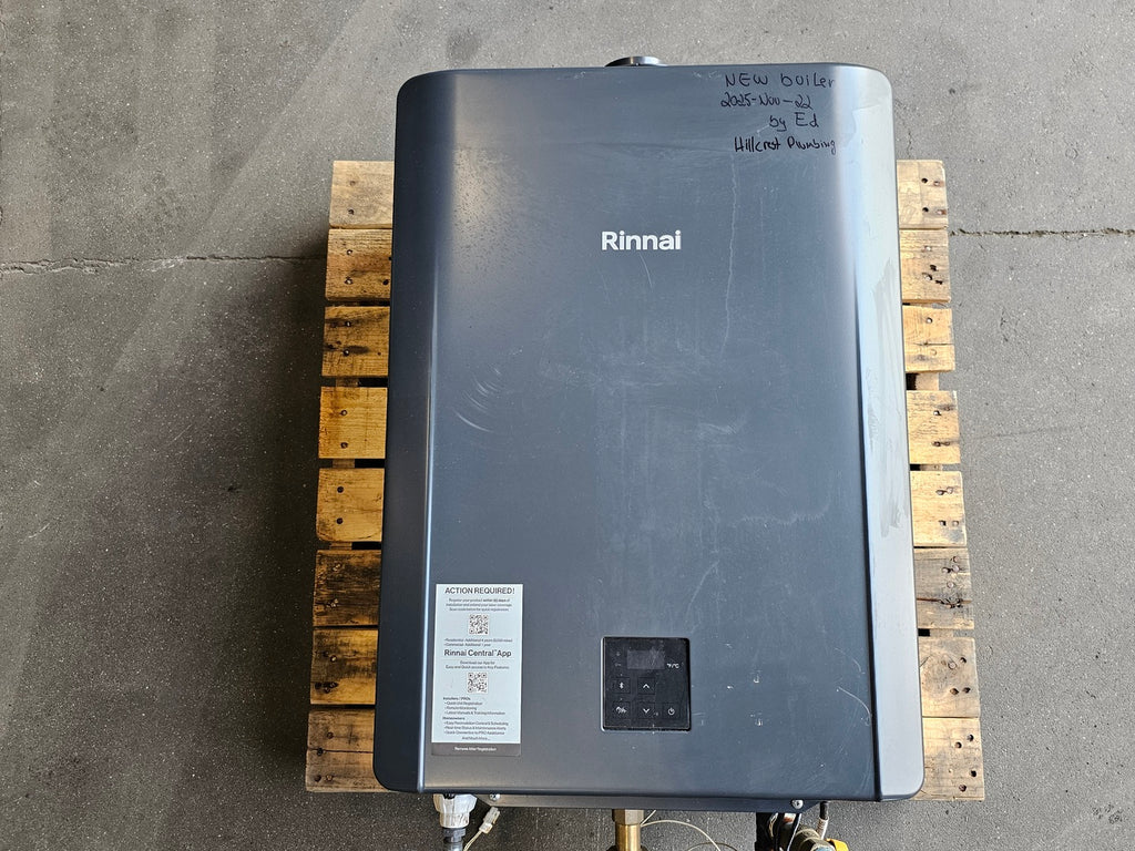 RINNAI SENSEI CX199i Commercial Condensing Natural Gas Tankless Water Heater, 199,000 BTU/h