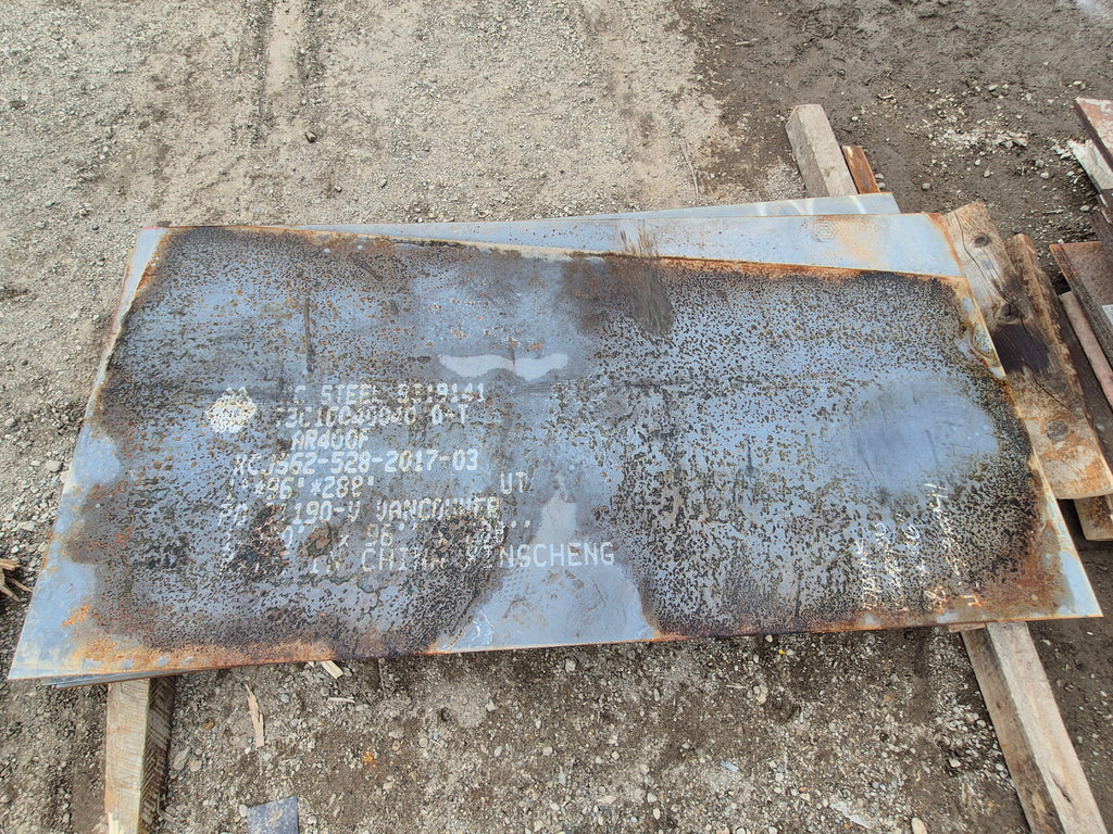 1" x 4' x 8' Steel Plate AR400