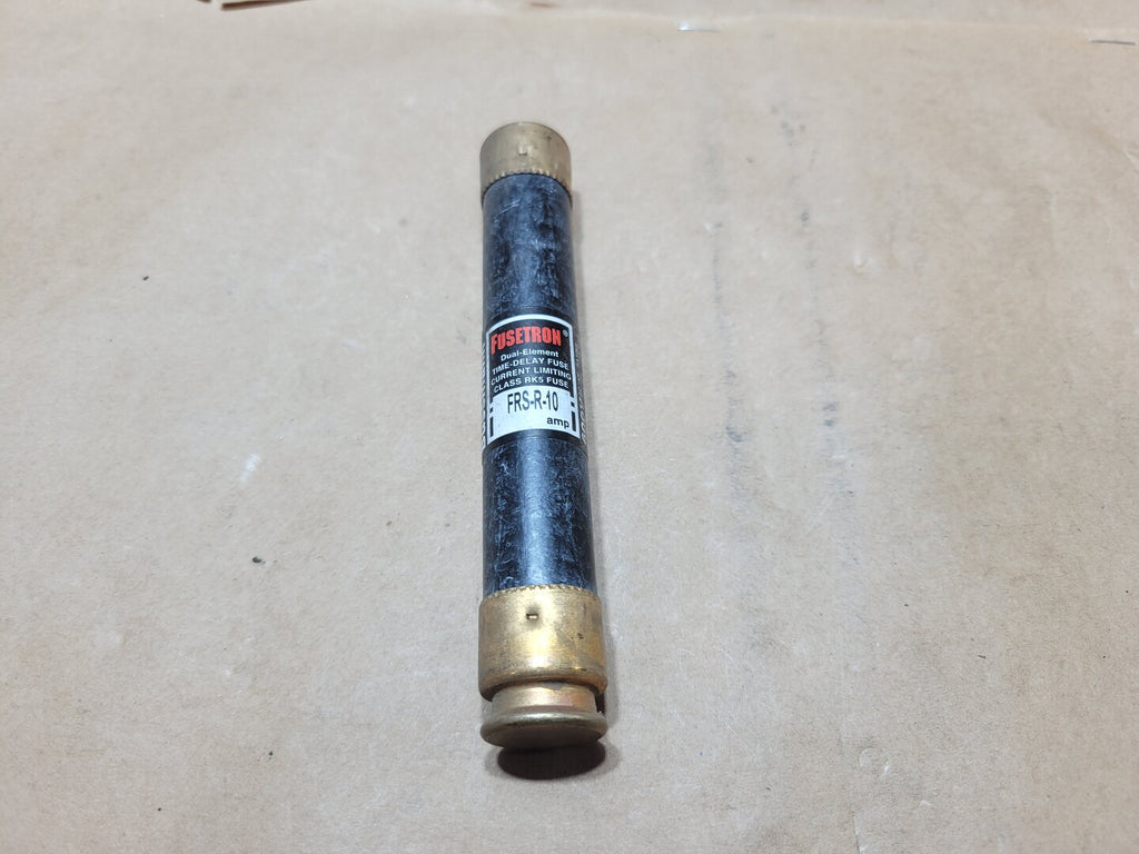 BUSSMANN Fusetron 10A 600V Class RK5 Dual-Element TIme-Delay Fuse FRS-R-10