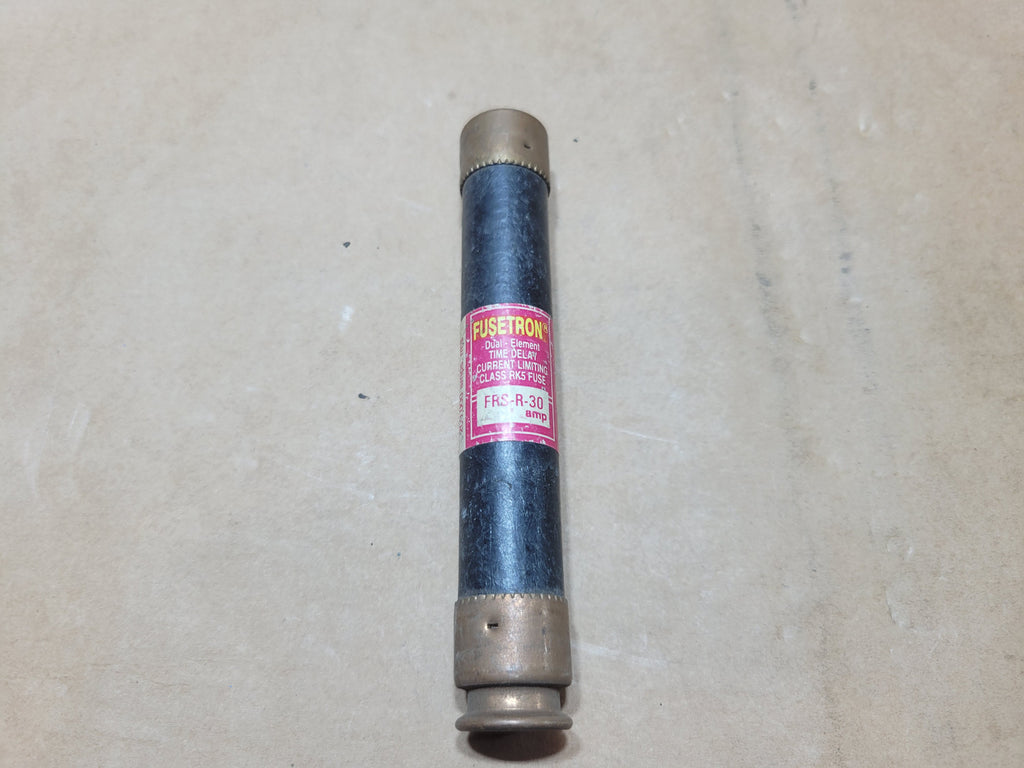 BUSSMANN 30A 600V Class RK5 Time-Delay Fuse Fusetron FRS-R-30