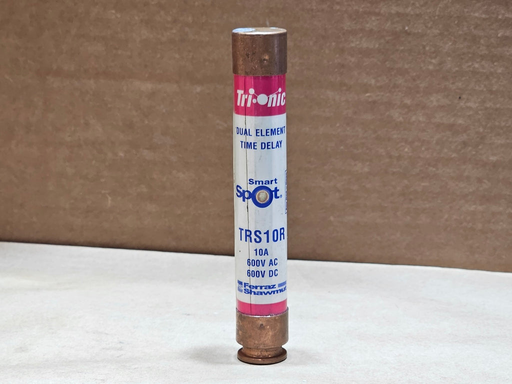FERRAZ SHAWMUT TRS10R 10A 600VAC/DC Class RK5 Dual-Element Time-Delay Fuse