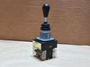 ALLEN-BRADLEY 800T-T2H3 Series T 30.5mm 2-Way Spring Return Toggle Switch w/ Contact Blocks