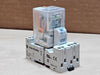 BROYCE CONTROL B152E 110VAC 10A DPDT Relay w/ Allen-Bradley 700-HN204 Socket & 700-AT3A1 Timer