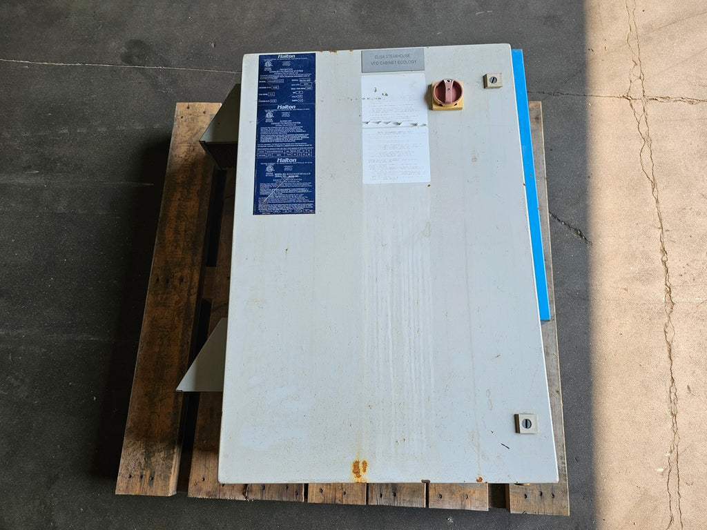 HALTON ECOL-O-6-ESP-EF-OC-C-B 6000 CFM 15 HP 575V Exhaust Filtration System w/ Danfoss VFD