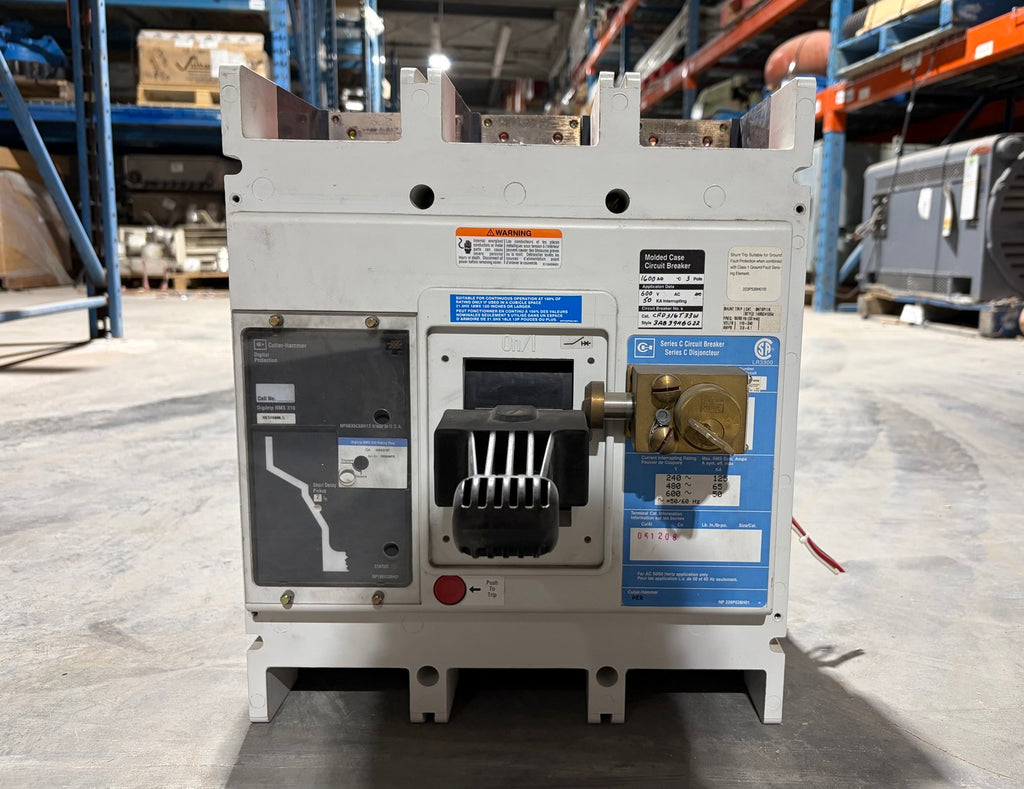 CUTLER-HAMMER 1600 Amp, 3 Pole, 600 Volt Circuit Breaker CRD316T33W