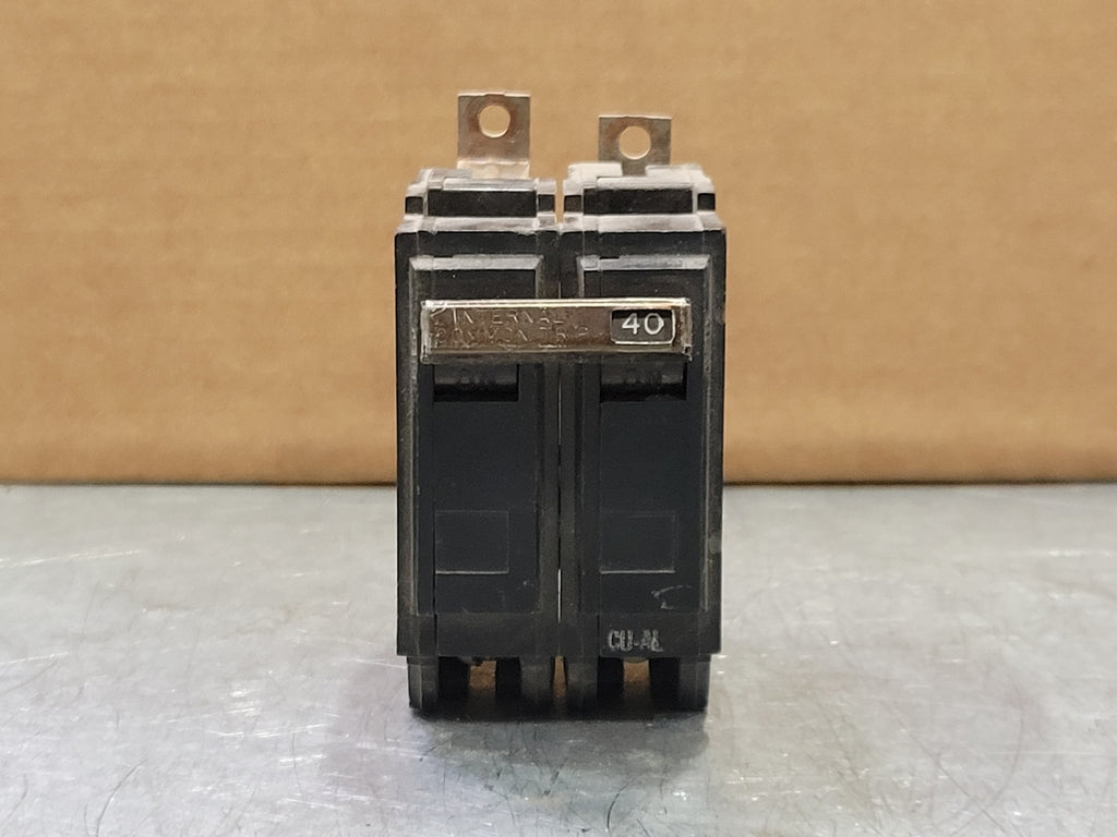 GENERAL ELECTRIC 40 Amp, 2 Pole, 240 Volts Circuit Breaker THQL240