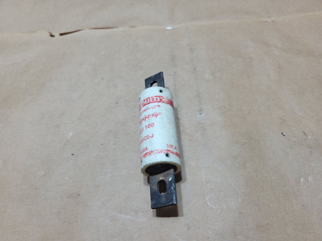 GOULD SHAWMUT 100 Amp, 600 Volt, Class J, Fast-Acting Fuse CJ100