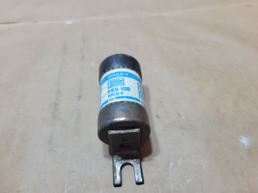 GOULD SHAWMUT 100 Amp, 600 Volt, Class C, Fast Acting Fuse FES100