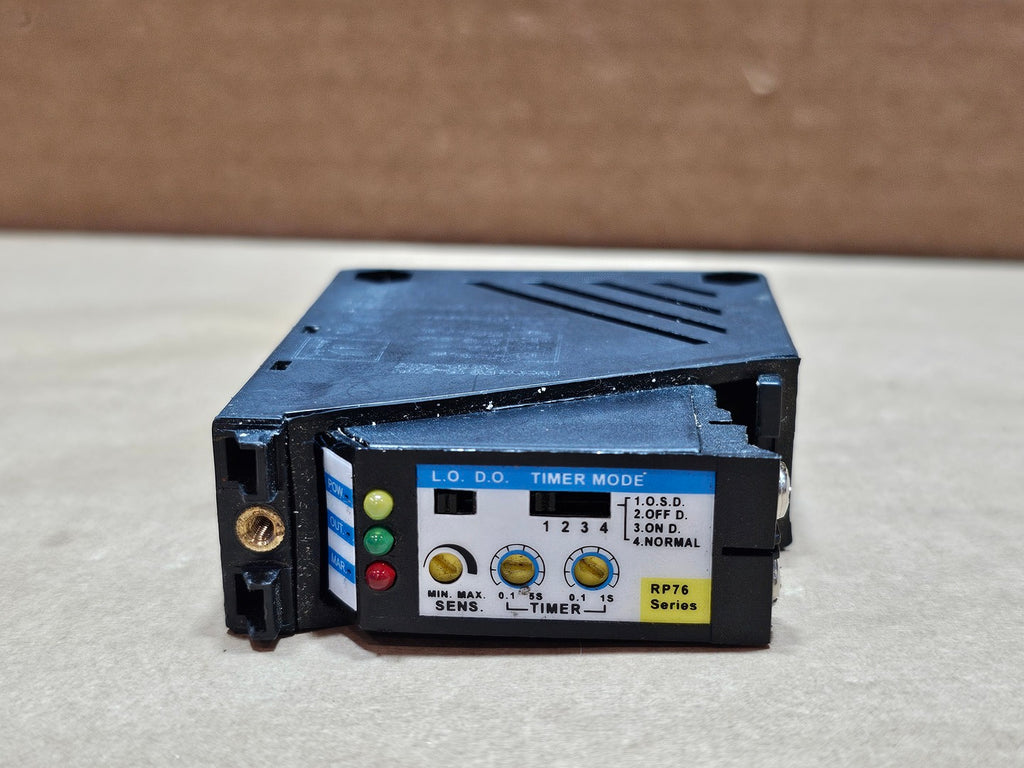 HTM SENSORS Photoelectric Sensor w/ Adjustable Timer RP76 Series