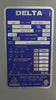 DELTA 600 kVA Isolation Transformer, Pri. 600V, Sec. 208Y/120V, Type DT 0600