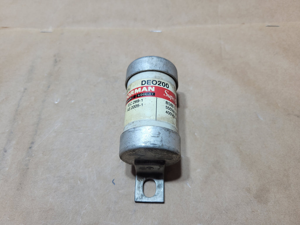 DORMAN SMITH 200 Amp, 550 Volt, HRC Fuse DEO200