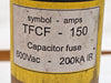 FUSETEK TFCF-150 150A 600VAC 200kA Current-Limiting Capacitor Fuse