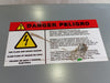 HAMMOND POWER SOLUTIONS INC. 6 kVA Isolation Transformer, 480 pri. volts, 208/120 sec. volts P006KBKF