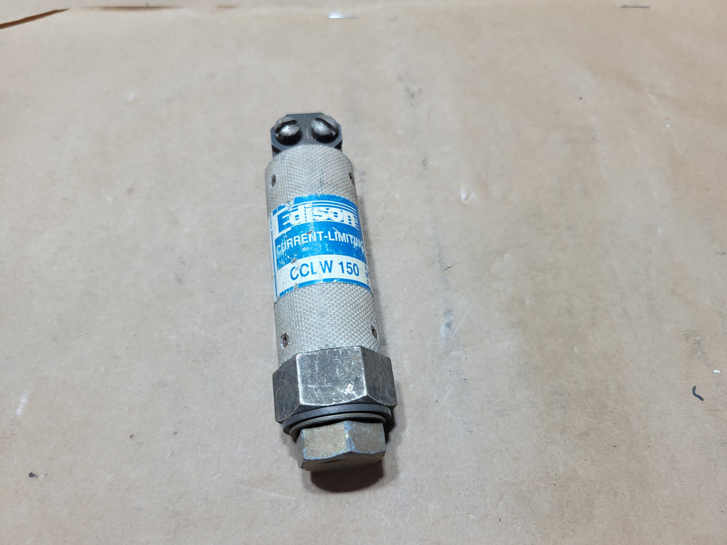 EDISON 150A 600V Current-Limiting Stud-Mount Industrial Fuse CCLW150