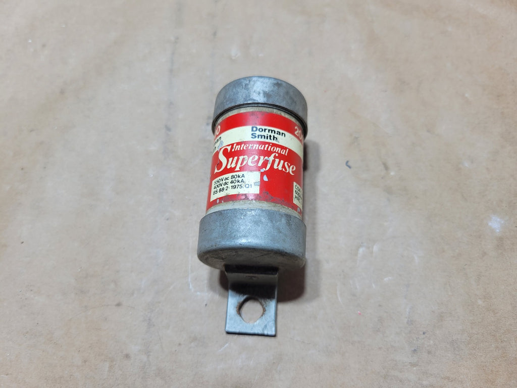 DORMAN SMITH DEO200 200A International Superfuse HRC Fuse 550VAC 80kA