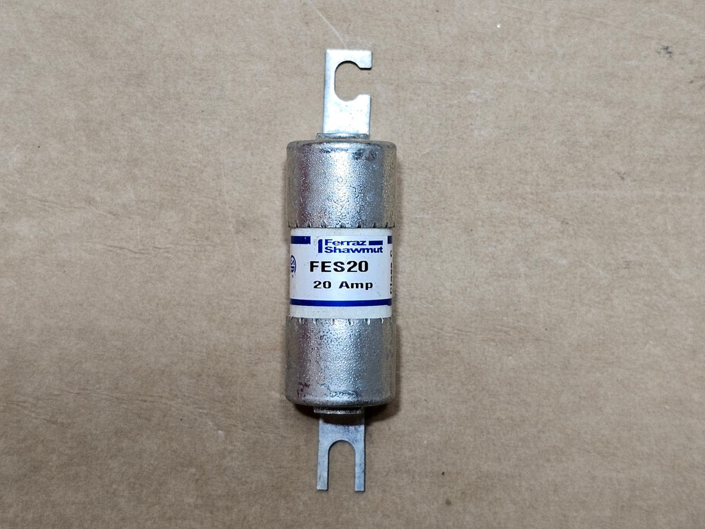 FERRAZ SHAWMUT 20 Amp 600VAC Class C Fast Acting Fuse FES20