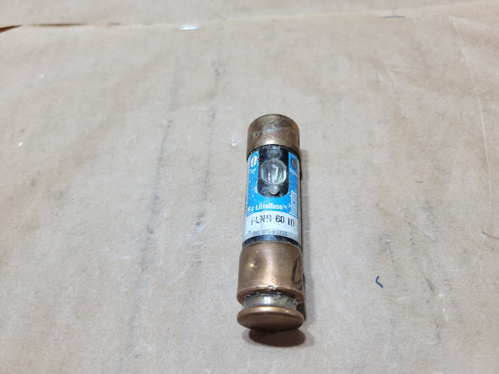 LITTLEFUSE 60 Amps, 250 Volts, Class RK5 Time Delay Fuse  FLNR60ID