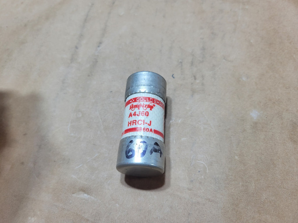 GOULD SHAWMUT A4J60 60A 600VAC HRCI-J Class J Amp-Trap Fuse