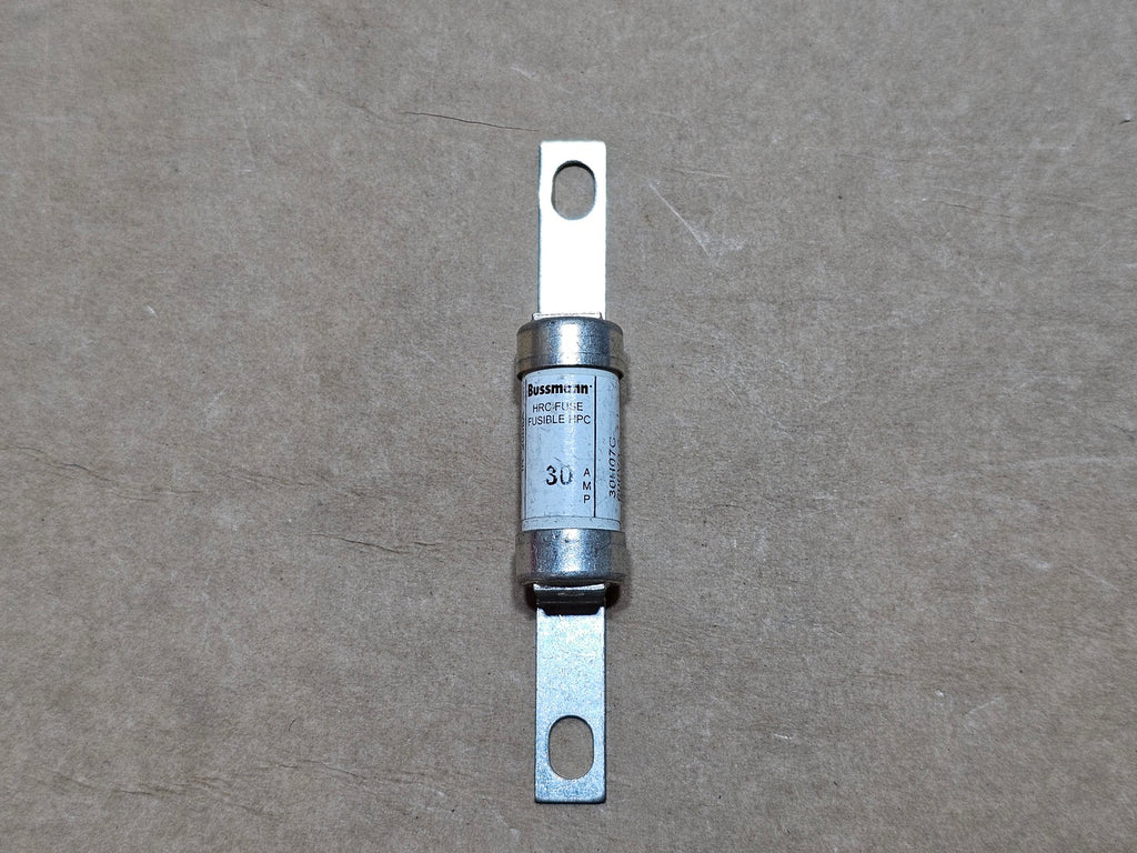 BUSSMANN 30 Amp, 600 Volts, Class C HRC-II Fast-Acting Fuse 30H07C