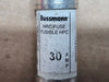 BUSSMANN 30 Amp, 600 Volts, Class C HRC-II Fast-Acting Fuse 30H07C