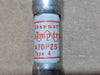 SHAWMUT 25 Amp, 700 Volt, Type 4 Fuse A70P25