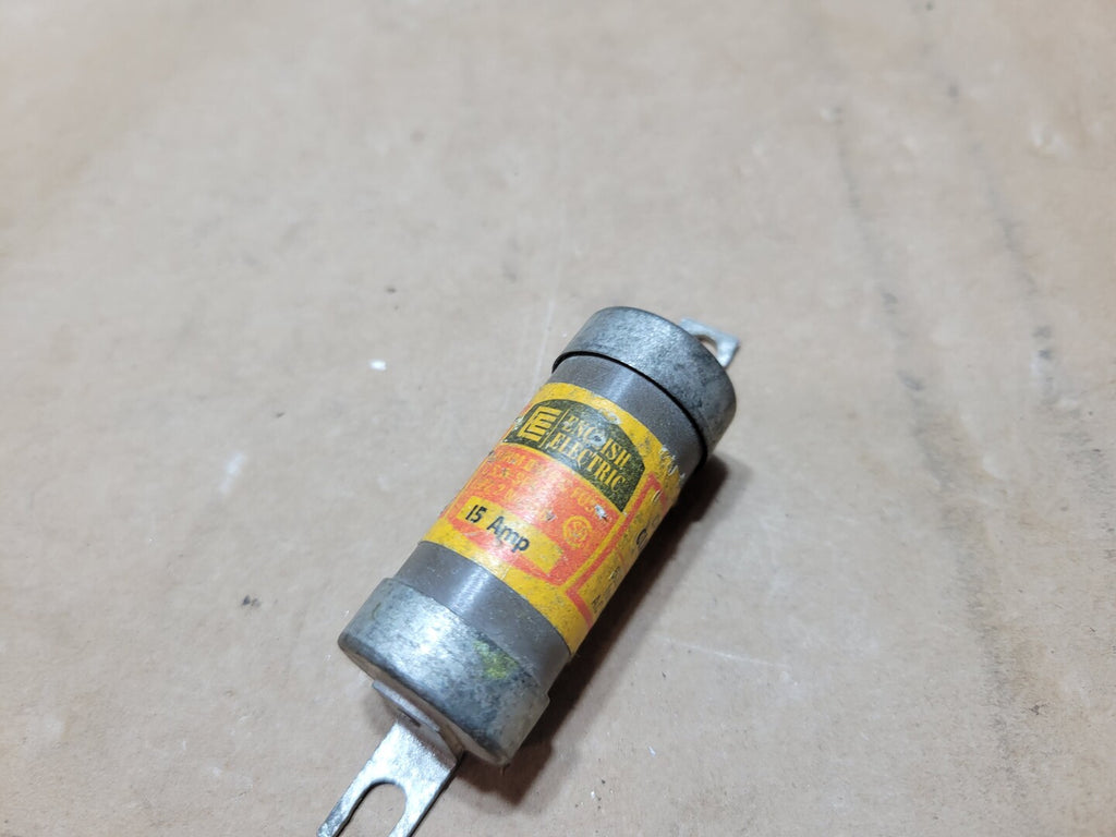 ENGLISH ELECTRIC 15 Amp, 600 Volt, HRC-II Fuse CIA15