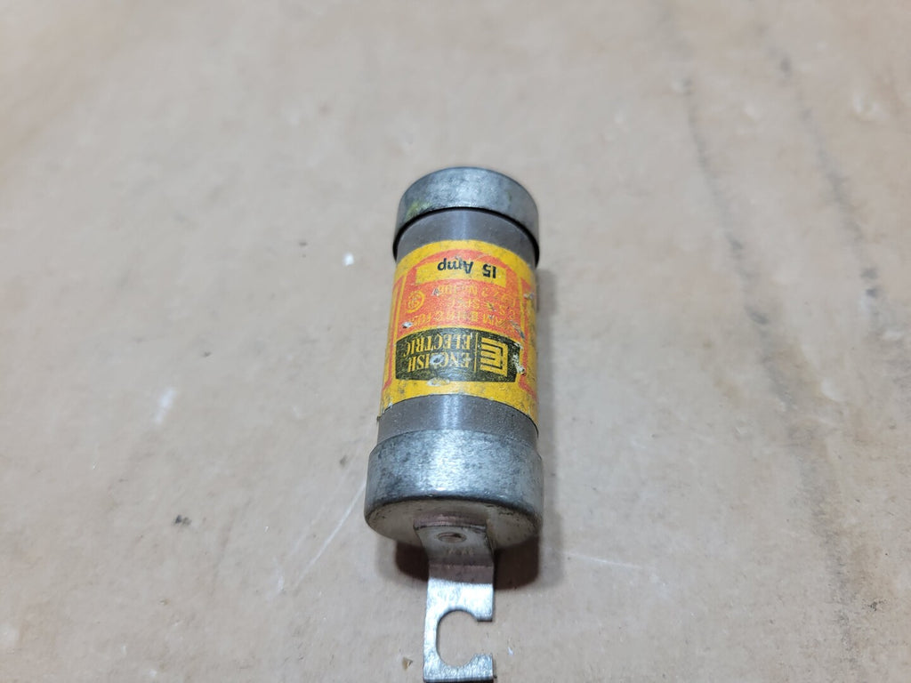 ENGLISH ELECTRIC 15 Amp, 600 Volt, HRC-II Fuse CIA15