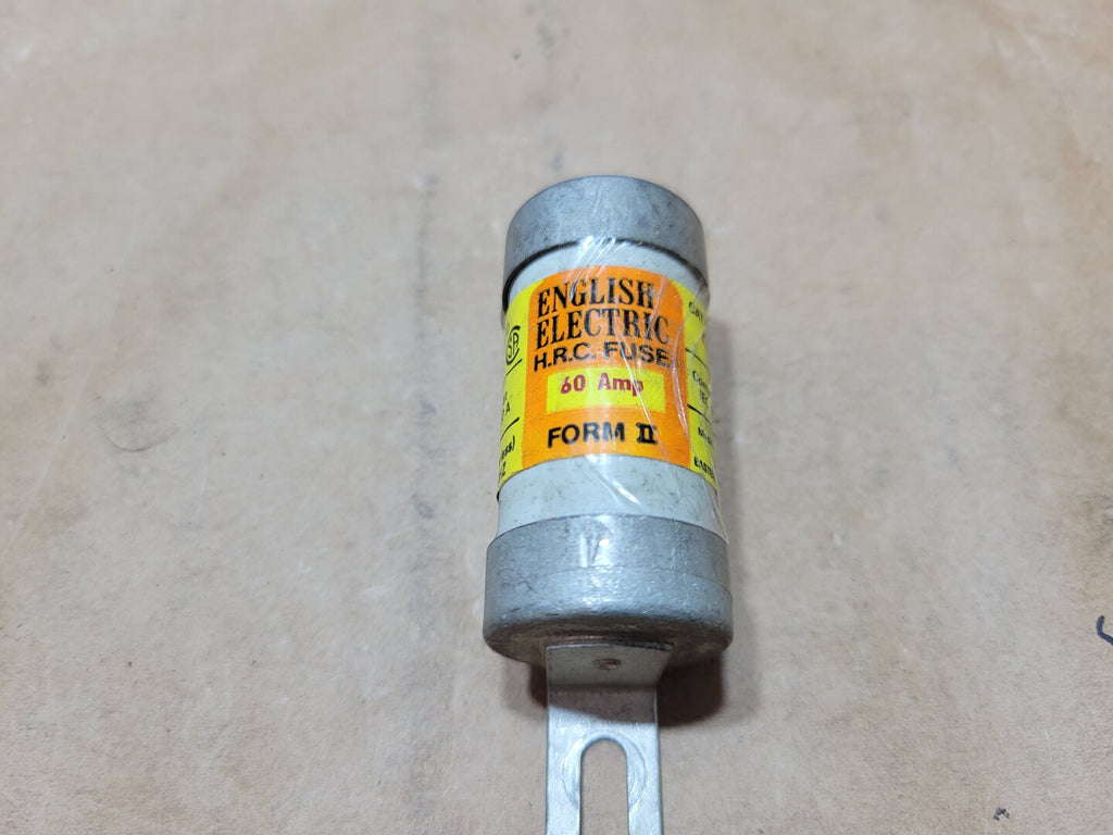 ENGLISH ELECTRIC 60 Amp, 600 Volt, HRC-II Fuse CIS60