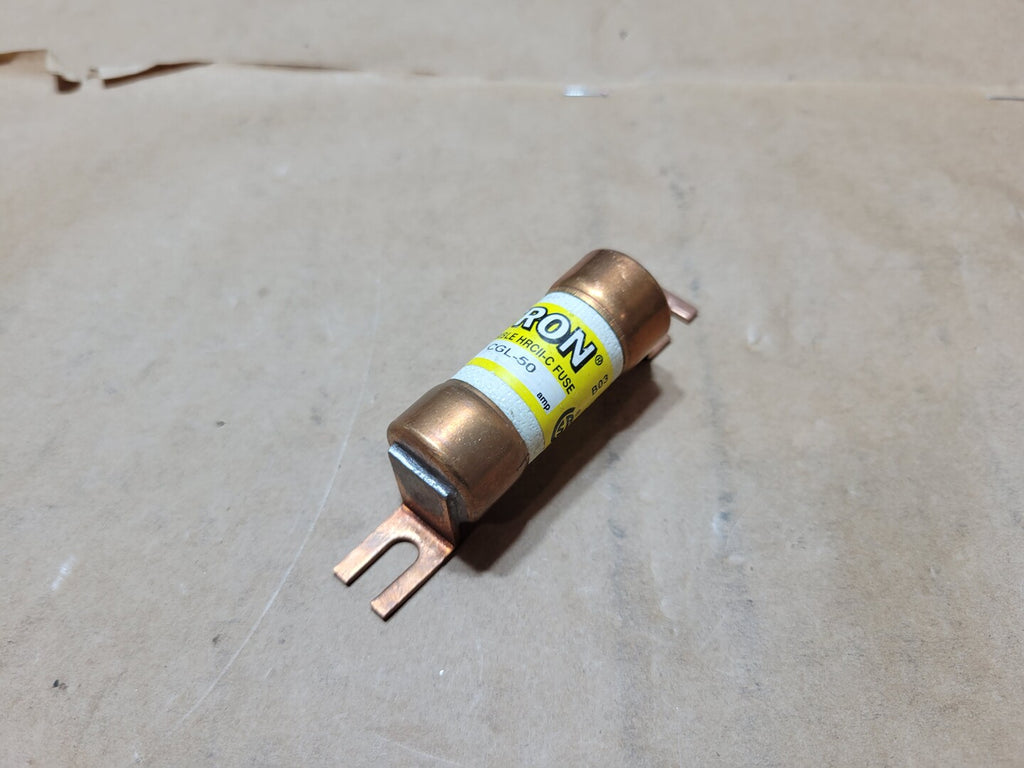 BUSSMANN 50 Amps, 600 Volts, Class C Fast Acting Fuse CGL-50