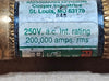 BUSSMANN 20A 250VAC / 125VDC Class RK5 Time-Delay Fuse Fusetron FRN-R-20