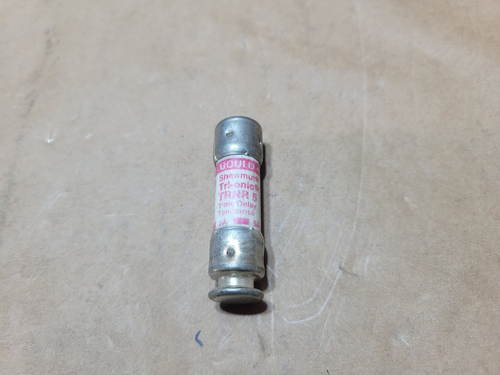 GOULD SHAWMUT TRNR-5 Tri-Onic 5A 250VAC Class RK5 Time-Delay Fuse