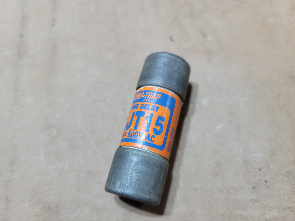 GOULD 15 Amps, 600 Volts, Class J Time Delay Fuse AJT15