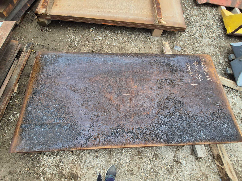 1" x 4' x 8' Steel Plate AR400