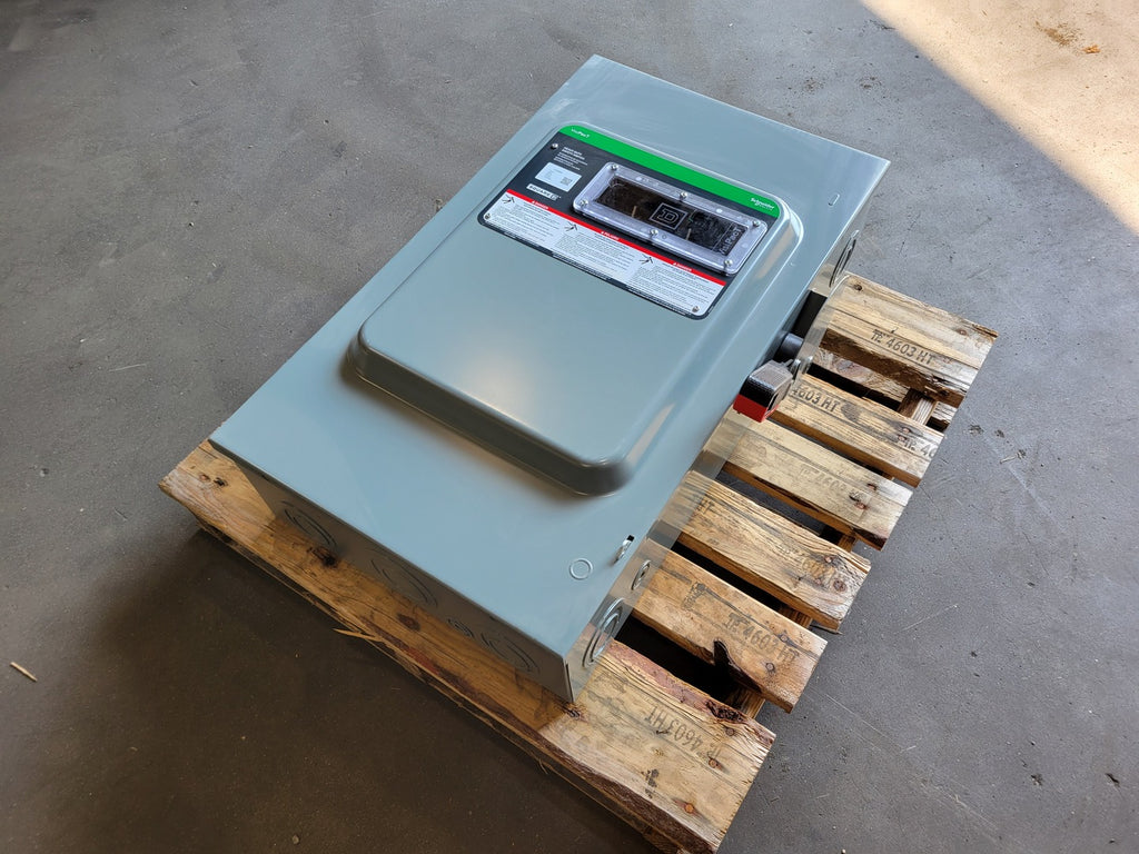 SCHNEIDER Square D 200 Amp, 3 Pole, 600 Volts Fusible Disconnect Switch VH364