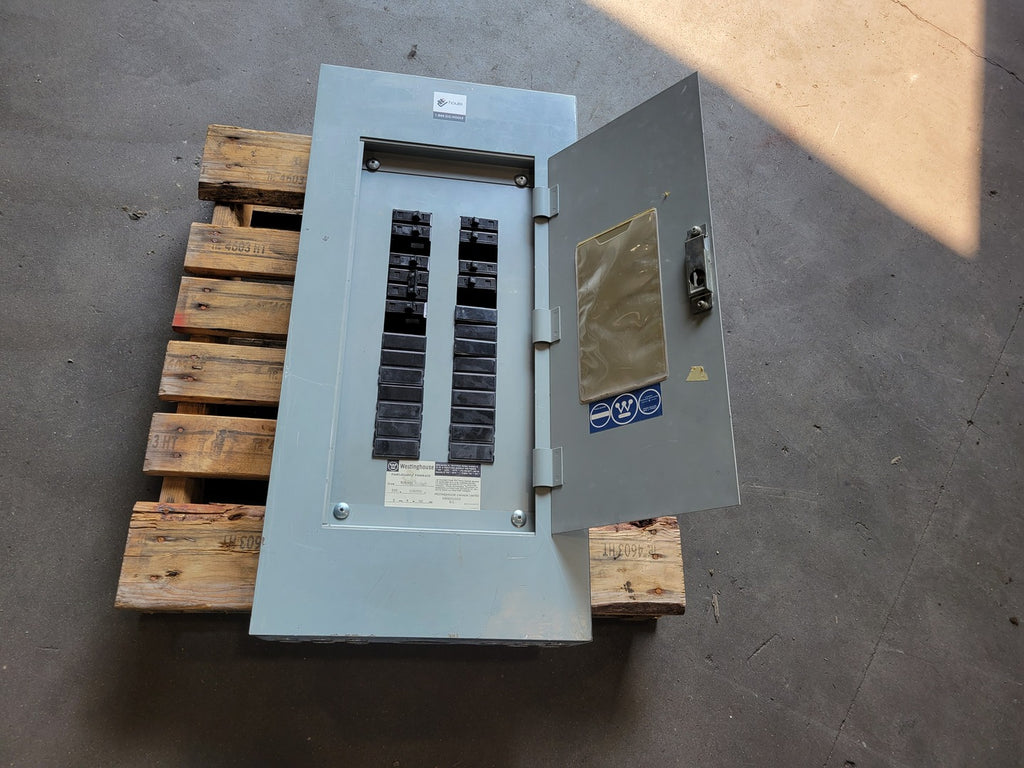 WESTINGHOUSE 225 Amp, 120/208 Volt, 3-Phase, 30 Circuits Panelboard NQB/NBA