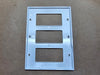 LEVITON 3-Gang Decora/GFCI Device Wallplate 80411-NW (Box of 10)