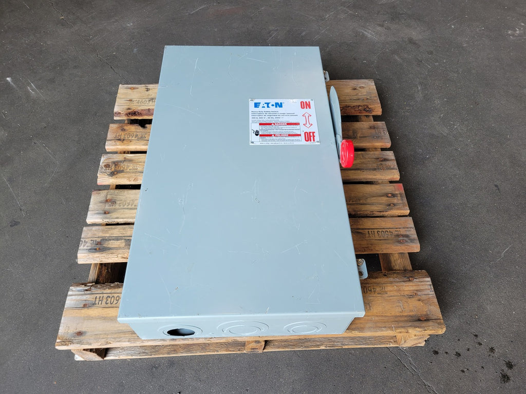 EATON 1HD364N 200A 600V 3-Pole 4-Wire Fusible Heavy Duty Safety Switch NEMA 1
